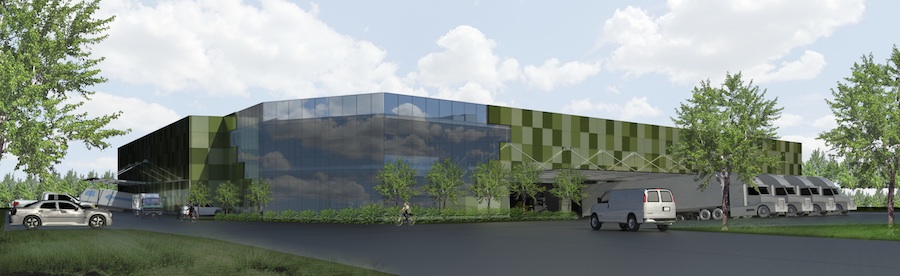 GrowNYC Food Hub concept rendering